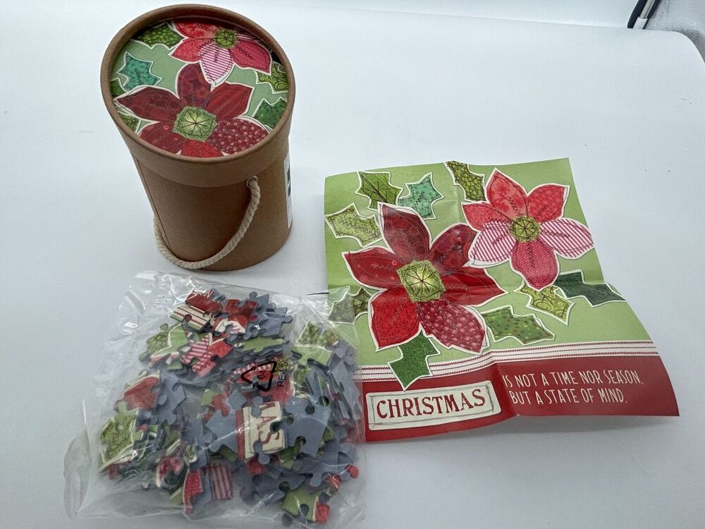 Lori Siebert Jigsaw Puzzle 81 Pieces - Pointsettia